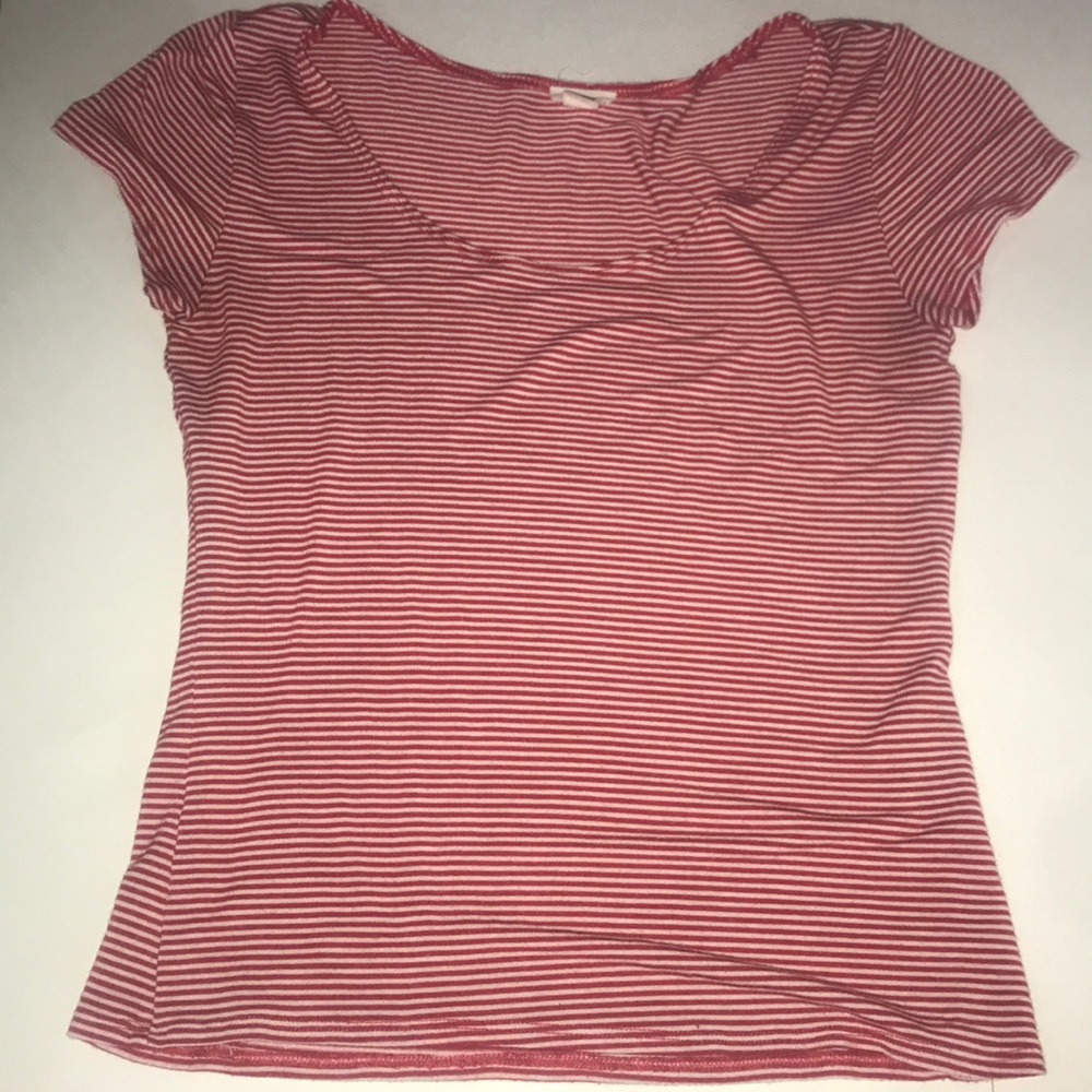 Red and White Garage T-shirt